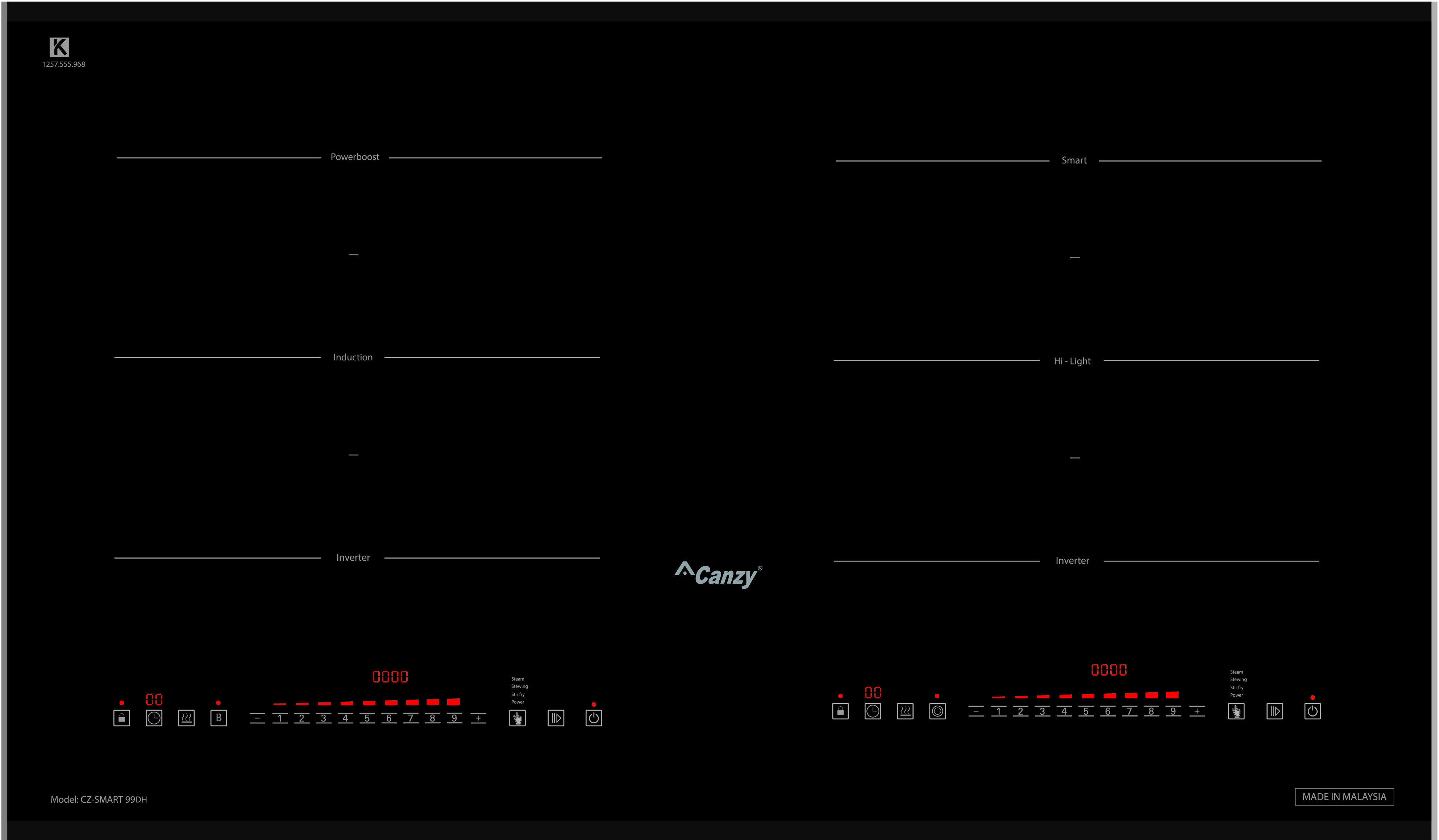 BẾP ĐIỆN TỪ CANZY CZ SMART 99DH
