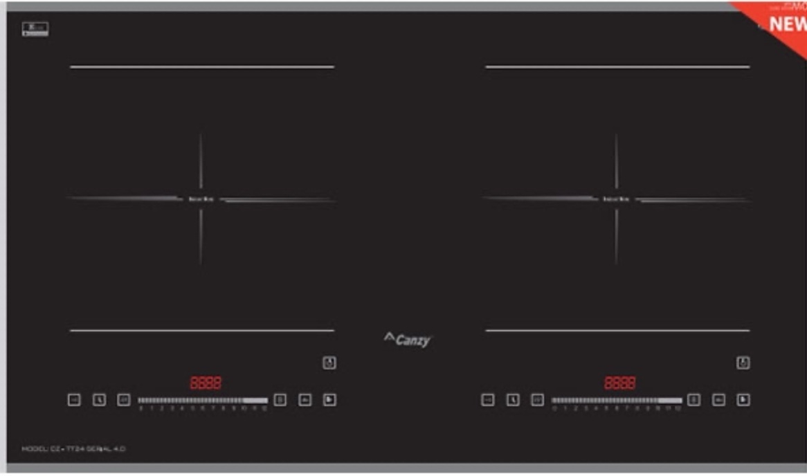 Bếp 2 từ Canzy CZ TT24 Serial 4.0